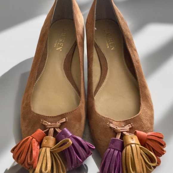 Ralph Lauren KID SUEDE SOFT LEATHER - Picture 1 of 6
